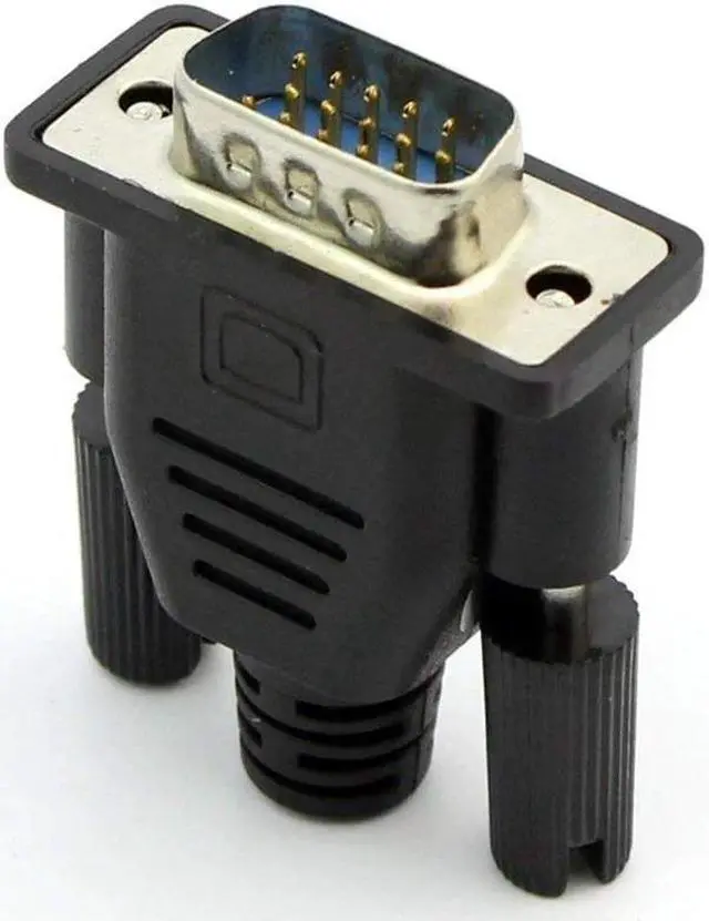 Alt view image 4 of 5 - Virtual Display Adapter Male Dummy Plug EDID Headless Ghost Emulator Lock Plate-SCLL