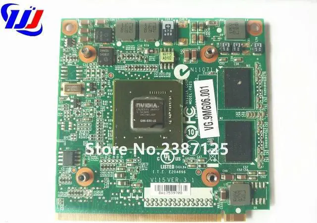 Main image of For A c er A spire 5520G 6930G 7720G 4630G 7730G Laptop n Vidia GeForce 9300M GS G98-630-U2 DDR2 256MB MXM II Graphic Video Card