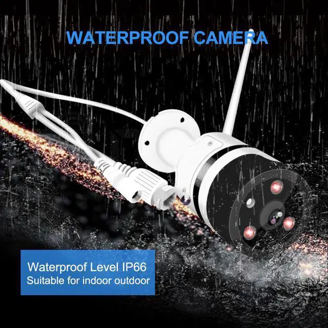 Alt view image 3 of 5 - IP Camera 1080P 2.0MP IR Two Way Audio Wireless Surveillance Outdoor CCTV Bullet Camera Metal P2P Onvif Yoosee