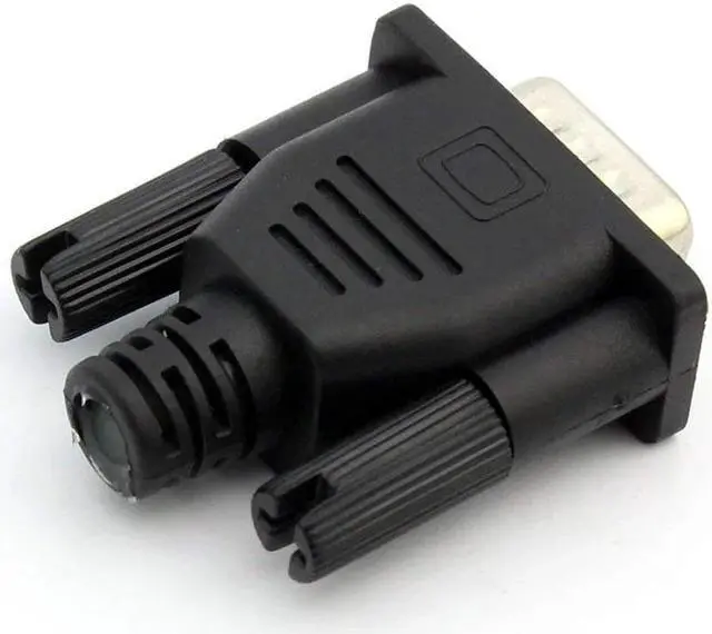 Alt view image 3 of 5 - Virtual Display Adapter Male Dummy Plug EDID Headless Ghost Emulator Lock Plate-SCLL