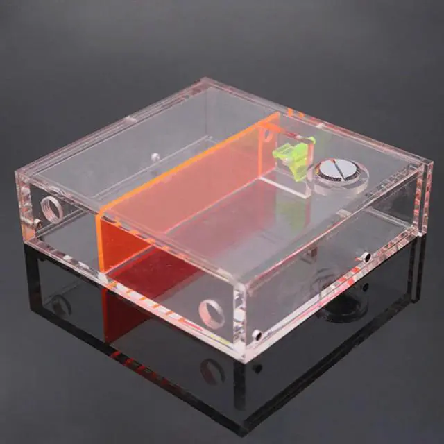 Alt view image 3 of 5 - Water Cooling Tank Transparent Accessories Desktop Computer Single Drive CD ROM Block Acrylic Liquid Easy Install