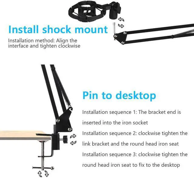 Alt view image 3 of 5 - Microphone BM 800 Recording Microphone Karaoke Microphone for PC Laptop Studio Recording Mic With Sound Card