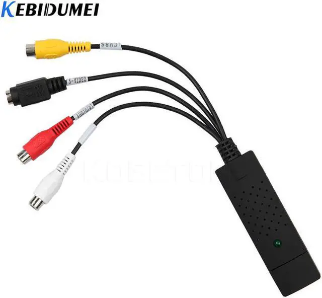 Alt view image 2 of 5 - USB 2.0 Video Capture Card easy to cap NTSC PAL Converter PC Adapter Audio DVD DVR VHS For Window 2000 XP Vista Win 7
