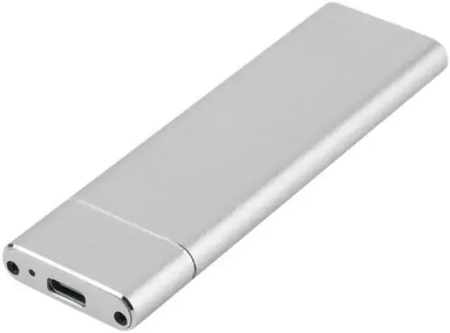 Alt view image 5 of 5 - 3.1 Type-C To M.2 NGFF SSD Enclosure Hard Drive Disk Box 6Gbps External Enclosure Case For M2 SATA SSD  3.1 2260/2280