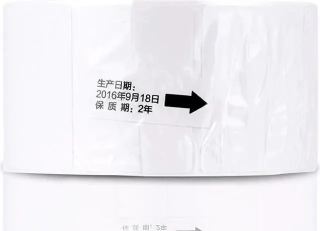 Alt view image 3 of 5 - 1 Roll Width 20mm ~100mm Thermal paper self-adhesive paper printing paper label price mark small ticket barcode sticker