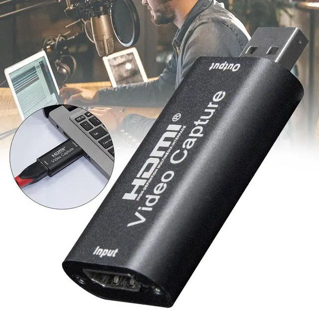 Main image of Video  Card USB 2.0 HDMI Video  Grabber Phone Game HD Camera  Recording Box + PC Live Streaming