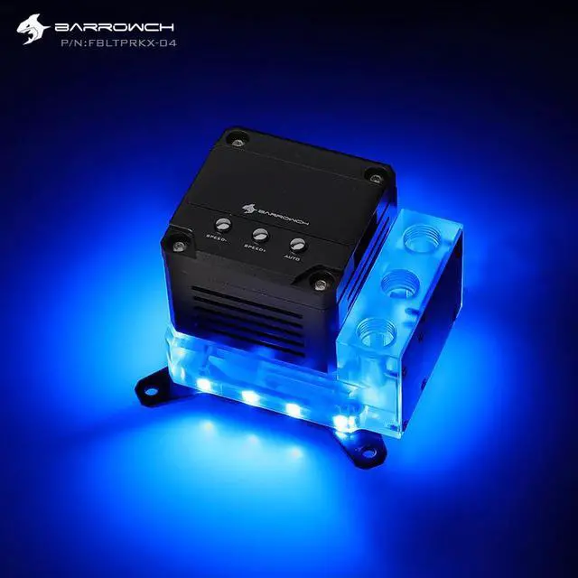 Alt view image 2 of 5 - CH CPU Water Block + Pump Combo 5V A-RGB For INTEL,AMD AM3 AM4,X99 X299 17W PWM Pump With RPM OLED Display FBLTPRK-04