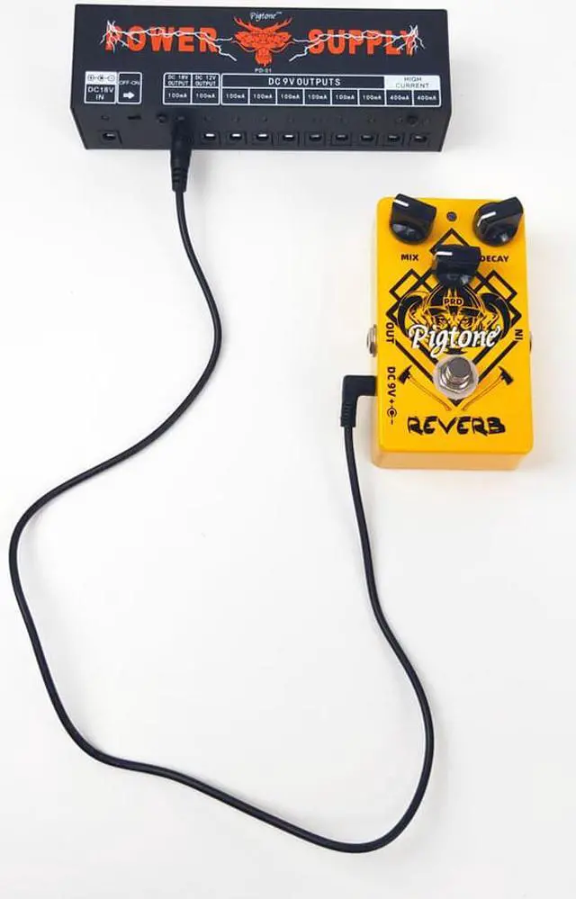 Alt view image 2 of 5 - 2 pcs Guitar pedal power cord DC 5.5 x 2.1mm Effect power cord cables Electric guitar Piano accessories