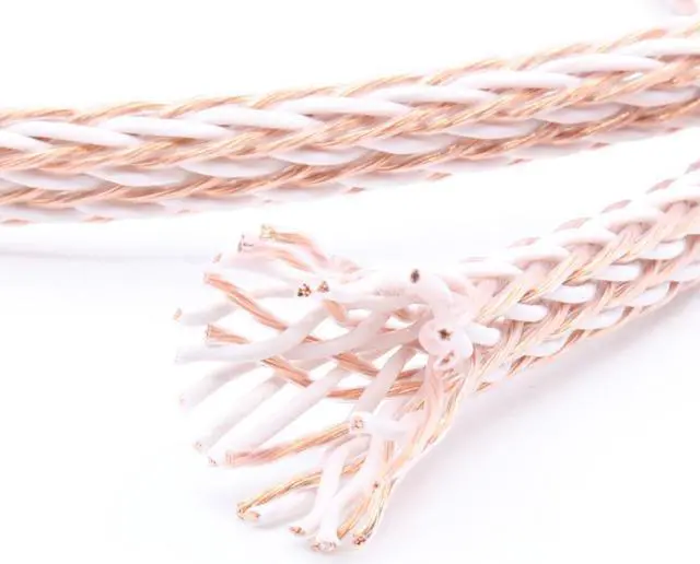 Alt view image 3 of 5 - 24 cores 12TC High Purity OCC Wire Speaker Cable Power Cord For Speaker Amplifier CD DVD Player Turntable