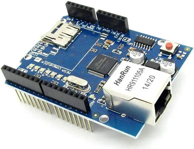 Main image of Shield W5100 R3 Web Server SD Card Network Expansion Development Board Module for Arduino UNO Mega 2560 1280 328 UNR