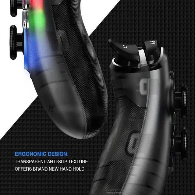 Alt view image 2 of 5 - T4 Pro / T4W Gamepad Controller 2.4 GHz  Joystick for PC Game with USB Receiver Wired Gamepad for Windows (7/8/9/10) PC