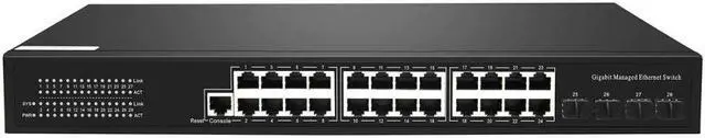 Main image of 10/100M 52V standard 10 ports RJ45 Vlan function POE Network lan HUB switch IP camera switcher