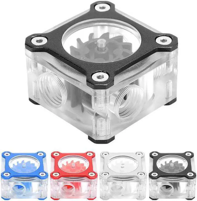 Main image of Cooling Flow Indicator Meter Transparent  Cooler Flowmeter G1/4 Thread for Computer  Cooling System