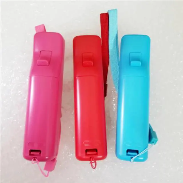 Alt view image 5 of 5 - Color 2 in 1 Wireless Game Remote Controller with Motion Plus Adaptar for Nintendo for Wii Controller joystick