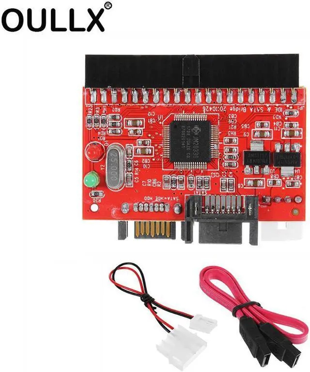 Main image of 2 in 1 IDE to SATA / SATA to IDE Adapter Converter 3.5" 40pin for DVD CD HDD Bidirectional Transfer for PC SATA Data Cable