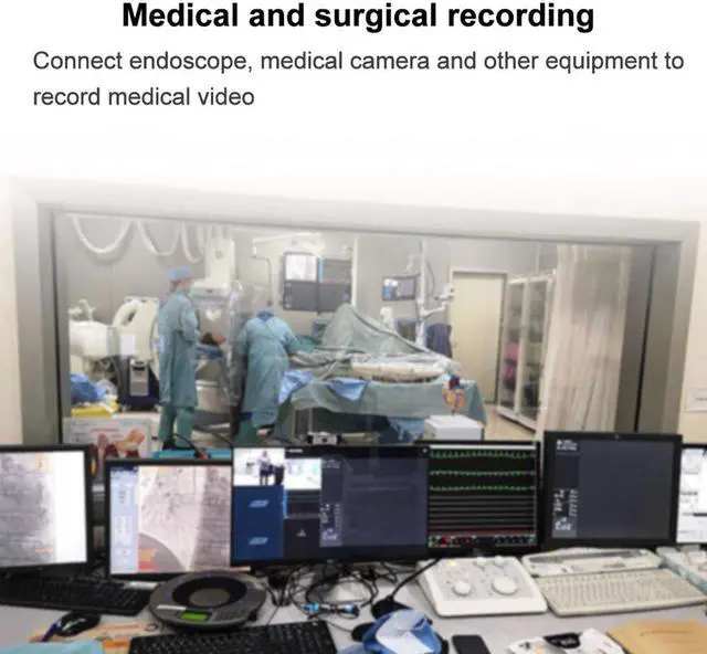 Alt view image 4 of 5 - 1080P 60fps Live Streaming Home Local Loop Out PC Video  Card Office Online Teaching TV Broadcast USB 2.0 Compact