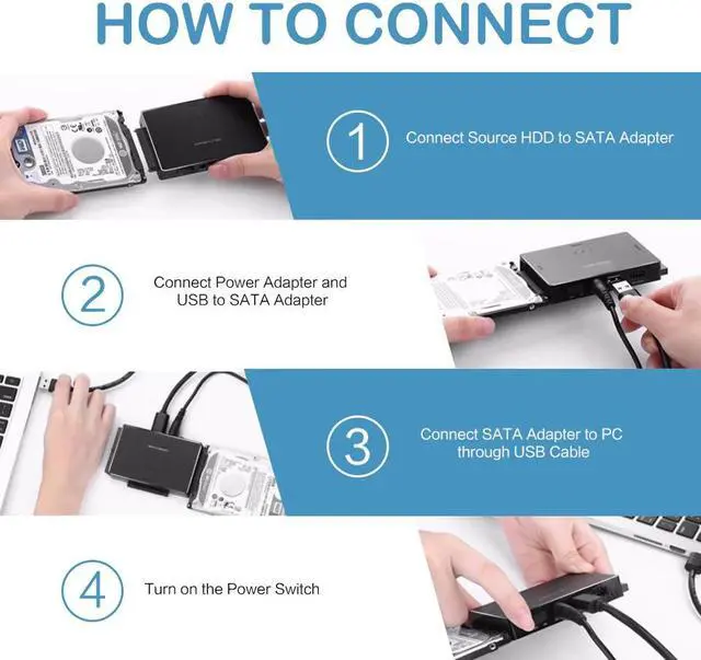 Alt view image 5 of 5 - M SATA to USB 3.0 IDE Adapter USB2.0 Sata Cable for 2.5 3.5 SATA IDE Hard Disk Drive Adapter USB C OTG HDD SSD USB Converter