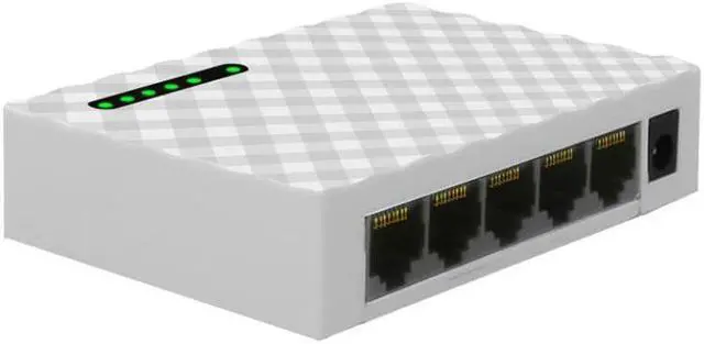 Alt view image 3 of 5 - 5-Port Desktop 1000 Mbps Network Switch Gigabit Fast RJ45 Ethernet Switcher LAN Switching Hub Adapter Full duplex Exchange