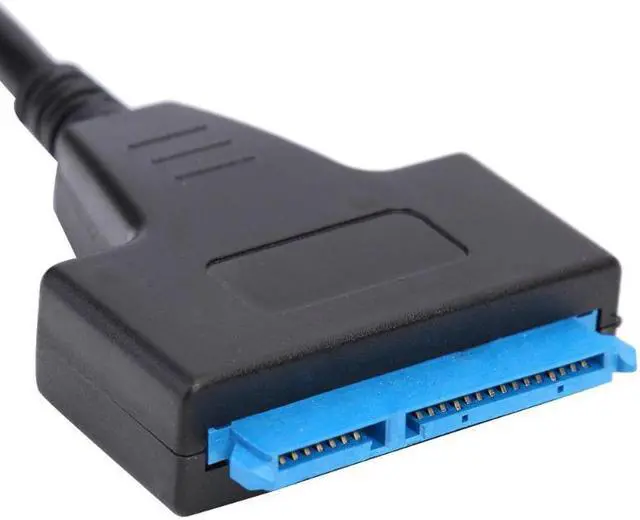Alt view image 3 of 5 - to Dual USB3.0 2.0 Powered  22 Pin Hard Drive USB 3.0 Cable High Speed Adapter Cable for External 2.5 inch  HDD SSD