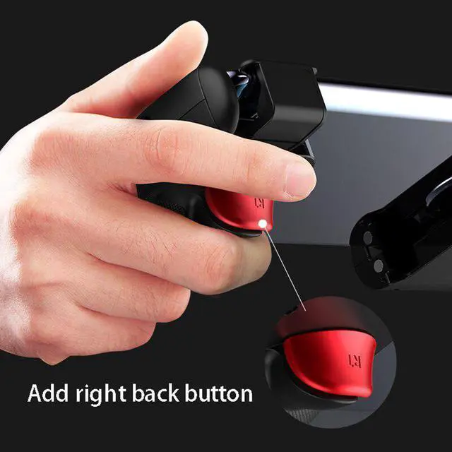Alt view image 3 of 5 - G2 Mobile Game Controller Auxiliary Button One-Click Combo Game Button