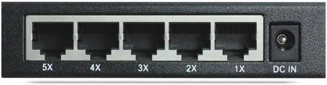 Alt view image 4 of 5 - mini 5 Port 1000Mbps Gigabit Switch networking switches factory US EU plug laptop Full-Duplex & Half-Duplex steel case package