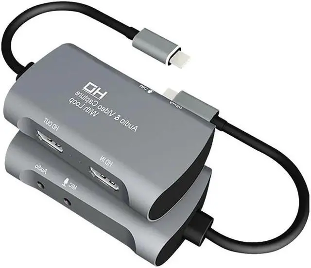 Alt view image 4 of 5 - 4K Video Capture Card 1080P 30Fps Full Hd USB Naar Hdmi Video Capture Recorder Apparaat Game Capture Box Voor Pc Mac Os