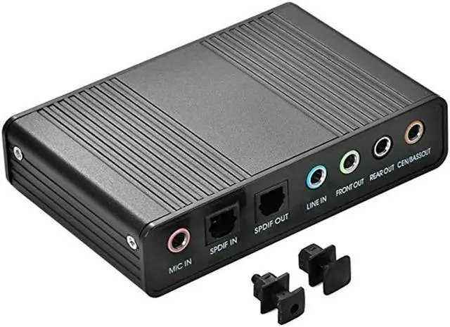 Alt view image 2 of 5 - 6 Channel External Sound Card USB 2.0 External 5.1 Surround Sound Optical S/PDIF Audio Sound Card Adapter For PC Laptop
