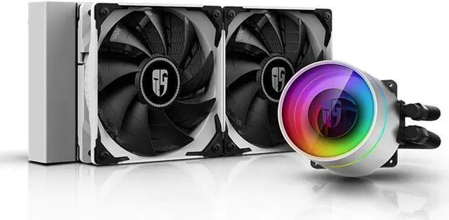 Main image of CASTLE 240EX WHITE 240mm CPU Liquid Cooler For Intel LGA 20XX 115X 1366 AMD TR4 AM4 AM3 CPU Water Cooling radiator