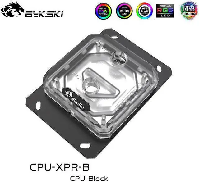 Alt view image 5 of 5 - CPU-XPR-B CPU Water Cooling Copper Block for AMD