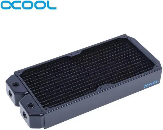 Alt view image 2 of 5 - XT45 Copper Radiator 140mm,280mm,420mm,560mm 45mm Thick Computer Water Cooling Build For 14cm Fan
