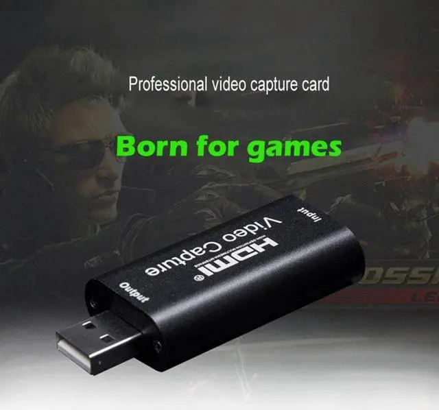 Alt view image 4 of 5 - 2020 Mini Video Capture Card USB 2.0  Video Grabber Record Box fr PS4 Game DVD Camcorder HD Camera Recording Live Streaming