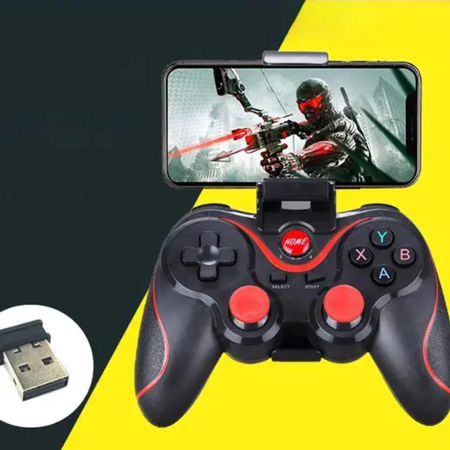 Alt view image 2 of 5 - Bluetooth Wireless Gamepad S600 Stb S3VR Game Controller Joystick For Android Ios Mobile Phones Pc Game Handle