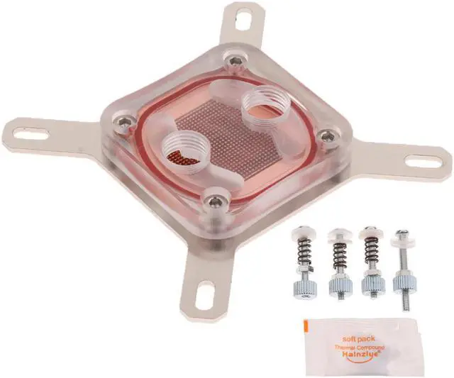 Alt view image 2 of 5 - Special CPU Water Cooling Block Waterblock Copper Base Cool #2