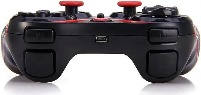 Alt view image 2 of 5 - Bluetooth Gamepad for Android Wireless Joystick Gaming Controller Black for Android Smartphone Android Tv Box