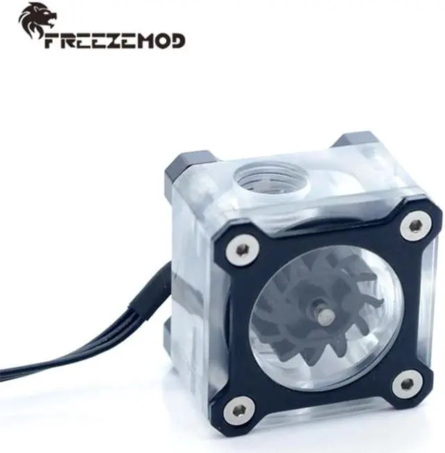 Alt view image 4 of 5 - Aluminum Alloy Shell A-RGB Flow Indicator Symphony Flow meter Armor Water Cooler For Water Flow Monitering Modding 5V