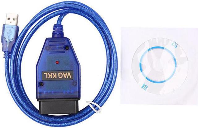 Alt view image 2 of 5 - KKL 409.1 OBD2 USB Cable Scanner Scan Tool Audi VW SEAT Volkswagen Auto Full support of KW 1281 and KW 2000