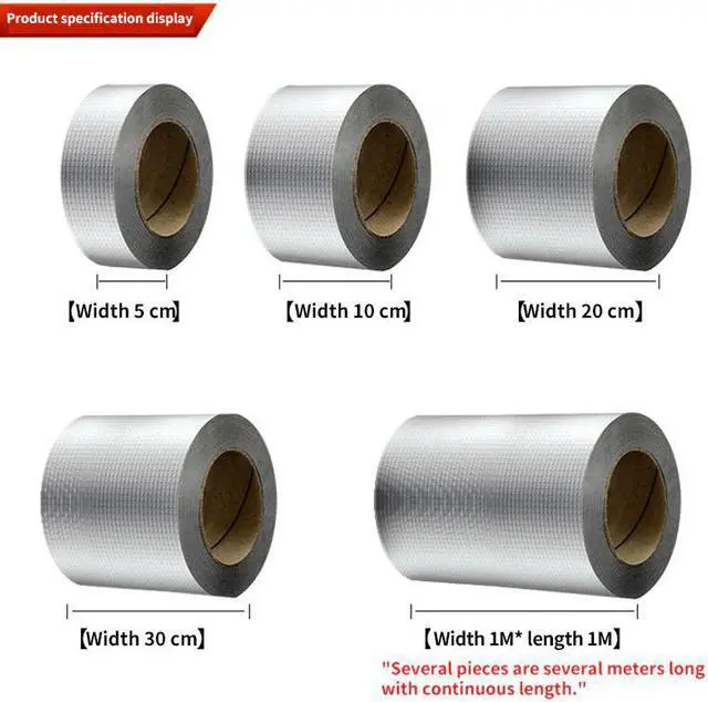Main image of Duct Tape Butyl Super Fix Repair Wall Crack Thicken Butyl Tape Thermal Resist Duct Repairs