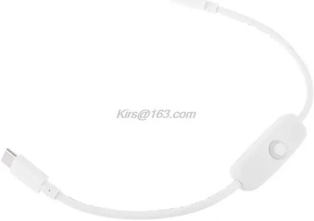Alt view image 6 of 7 - 5V Type C Power Supply Cord USB-C Male to Female Extension Cable With On Off Switch for Raspberry Pi 4 Mobile Phone Tablet