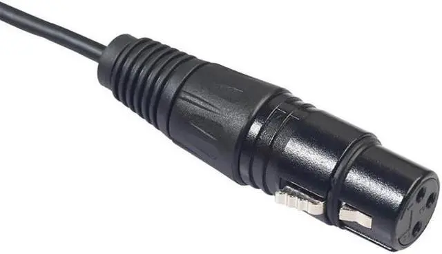 Alt view image 4 of 5 - 0. 90 Degree 3.5Mm Stereo Trs Male To Xlr 3Pin Female Audio Cable Wire Audio Converter For Earphone Microphone Electric Guitar