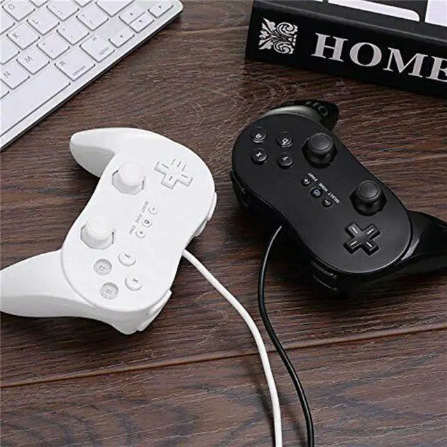 Alt view image 2 of 5 - 2 Colors Game Controller For Classic Wii Gamepad Not For GameCube Wireless Bluetooth Gamepad Game Joysticks Controller