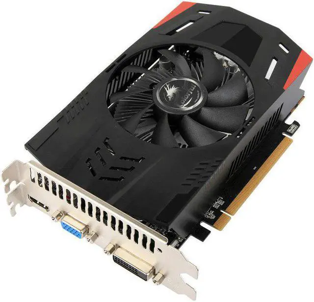 Alt view image 3 of 5 - Graphics Card GT GeForce 730K 2GD5 GDDR5 Fan 902MHz Cheap Video Card VGA DVI Hynix Memory CUDA Cores