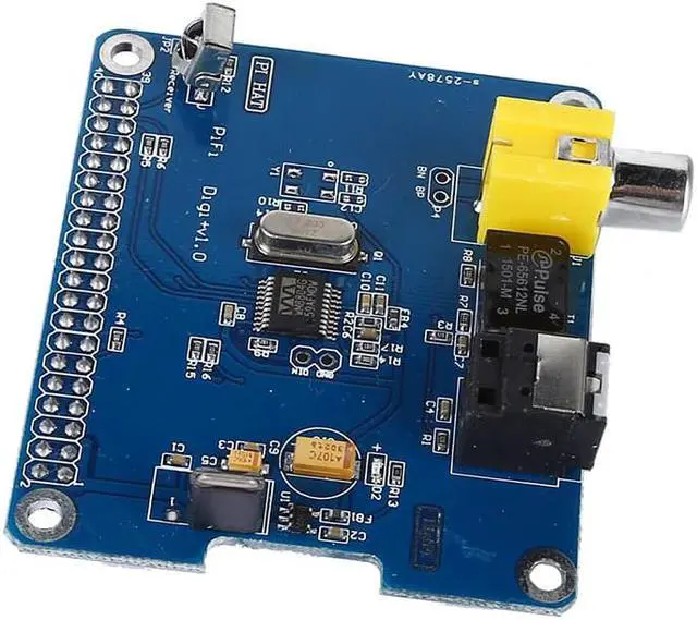 Alt view image 2 of 3 - Raspberry Pi HIFI DiGi+ Digital Sound Card I2S SPDIF Optical Fiber for Raspberry pi 3 2 model B B+