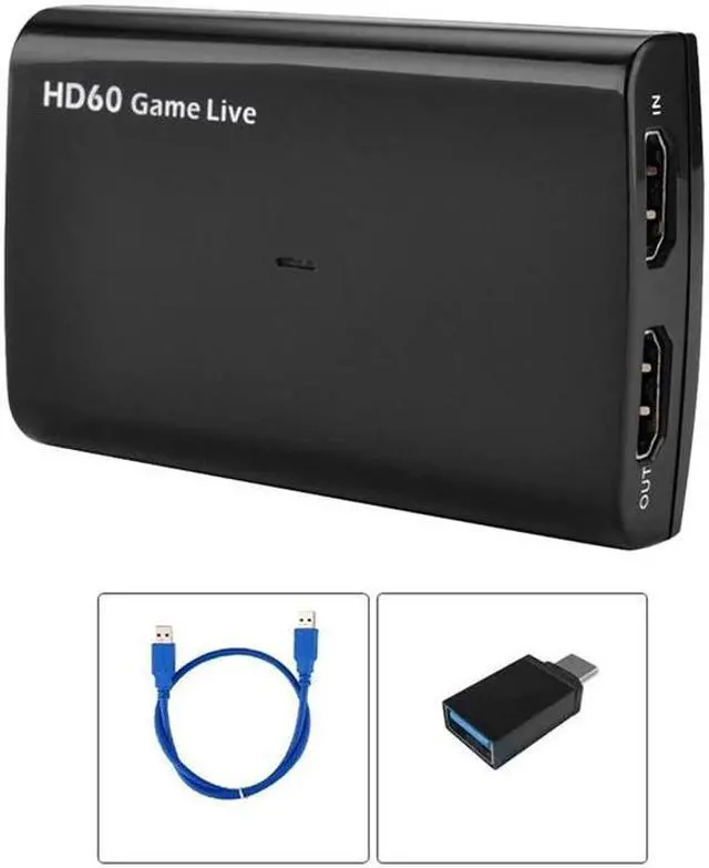 Alt view image 2 of 5 - 1080P Hdmi Video Capture Card Usb 3.0 Hdmi Game Recording Live Streaming Device Hd60 Hd Game Live Box