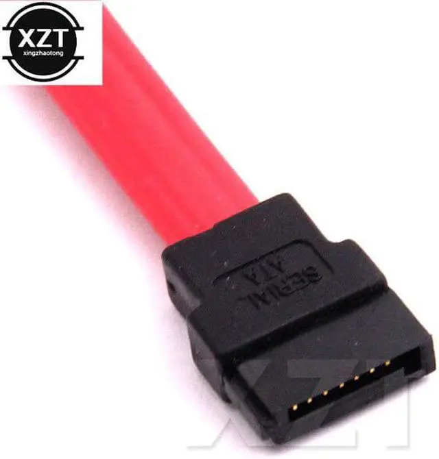 Alt view image 2 of 5 - 50CM 6Gb/s SATA3 Serial ATA DATA Extension cable, SATA 7 pin Port Saver Cable for PC SATA 3.0 SATAIII 6Gbps Hard Drive Disk,SSD