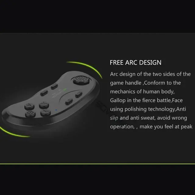 Alt view image 3 of 5 - Shinecon Gamepad Bluetooth Wireless Phone Game Pad Joypad Remote Gaming Controller Controle For Android For iPhone  Glasses