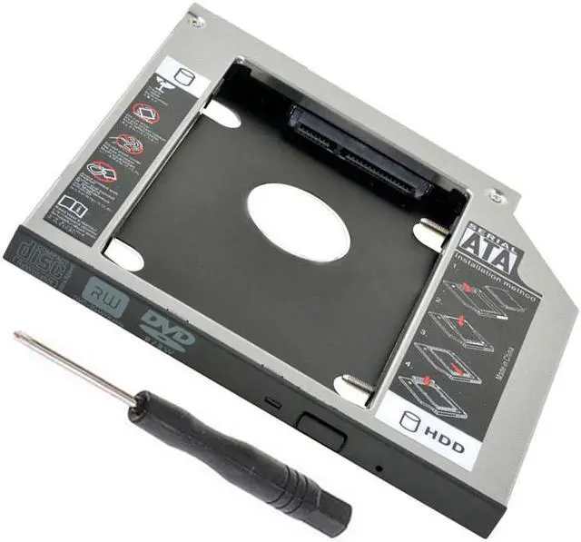 Main image of 12.7mm 2nd Hard Drive SSD HDD Caddy for  Pavilion G4 G6 G7 replace UJ8B1 DS-8A5LH