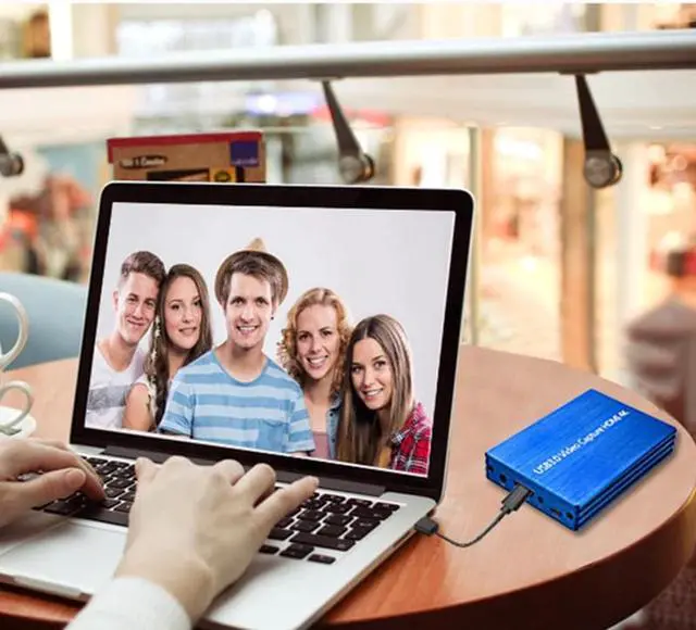 Alt view image 2 of 5 - 4K Capture Card 1080P HDMI to USB 3.0 Video Capture Card Dongle Game Streaming Live Streaming