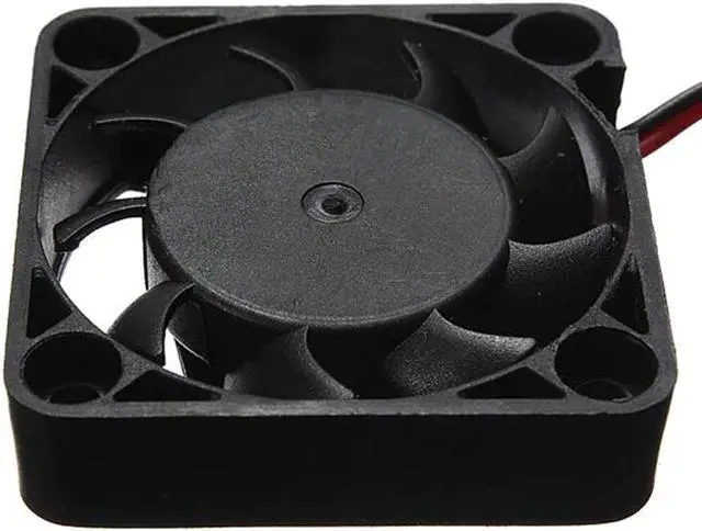Alt view image 3 of 5 - 5V 2 Pin 40mm Computer Cooler Small Cooling Fan PC Black F Heat sink Computer Peripherals Black Promotion