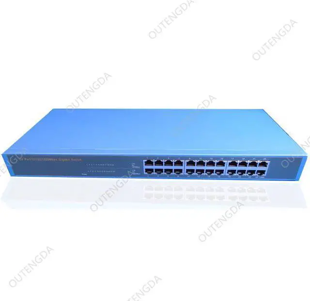Alt view image 2 of 5 - 24 ports gigabit metal box Ethernet/network switch 1000m for IP camera. IP phone, network solutions