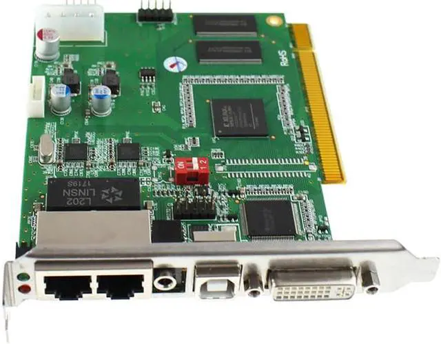 Alt view image 5 of 5 - sending card ts802 full color led screen usage rgb led controller led video card